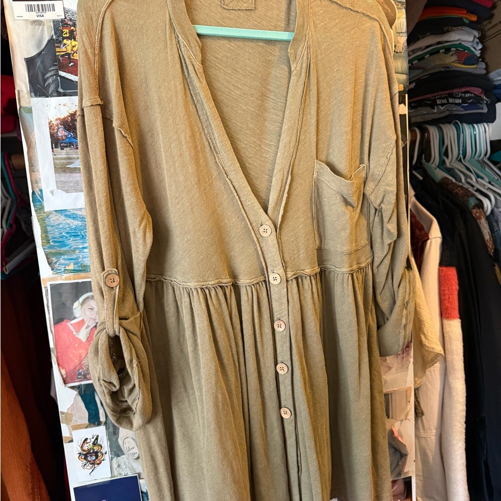 Olive Green Tunic
